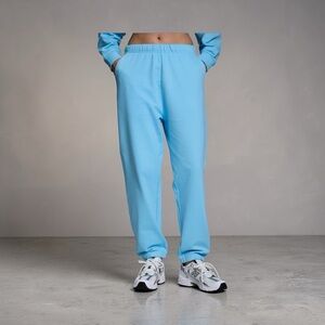 Year of Ours Sky Blue Joggers M/L NWT